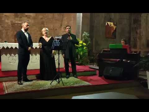 Schubert - Ave Maria - Crispo, Fantoni, Ceccarini - C. Mariani, pianoforte  - Pisa 24/09/23