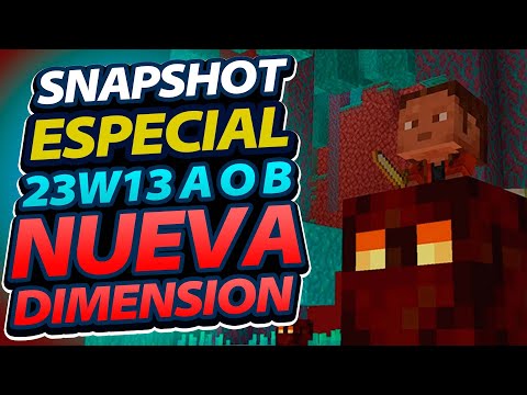 SPECIAL Snapshot 23w13 "a" or "b" - NEW DIMENSION, GIANTS, MORE POTIONS, THE MOON MOVES YOU 👀