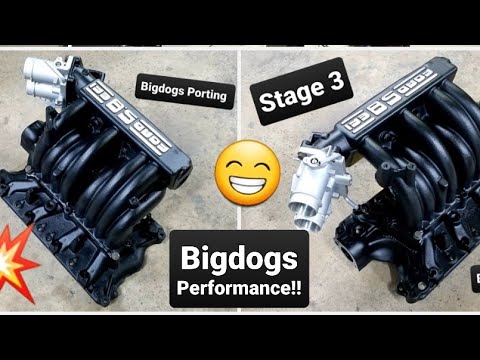 Ford 351 efi Truck manifold Stage 3 ported flow results