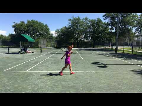 Tennis match 2/2 June 2018