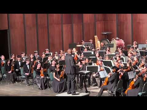 GMEA All State 2023 Full Orchestra 9/10, Dvorak - Symphony 8, Movement 4