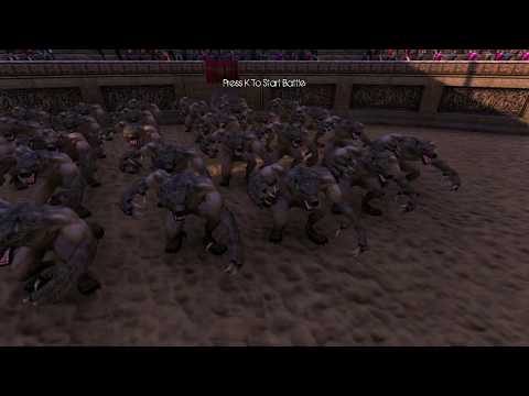 Spartans vs Werewolf Arena Battle #18 UEBS