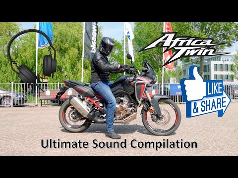 The Ultimate Honda Africa Twin Exhaust Sound Compilation [HQ] [Akrapovic] [Remus] [Stock]