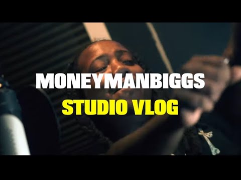 MoneyManBiggs Studio Session @ The Grammy Room! Part 1 @MoneymanBiggs