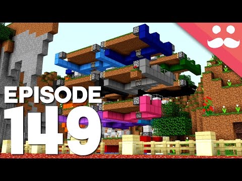 Hermitcraft 4: Episode 149 - INDUSTRIAL WOOL FARM!