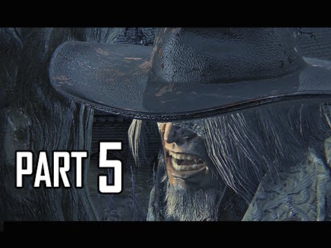 Bloodborne Walkthrough Part 5 - Boss Father Gascoigne (PS4 Gameplay Commentary)