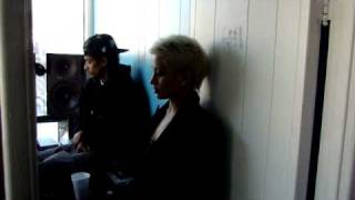 Nipsey Hussle listening to original track &quot;Intoxicated&quot; by Diane Reyes