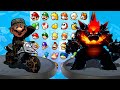 mario kart 8 deluxe 2 player captain price mario vs fury bowser