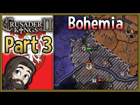 Crusader Kings 2 Holy Fury Bohemia Gameplay - Part 3 - Let's Play Walkthrough