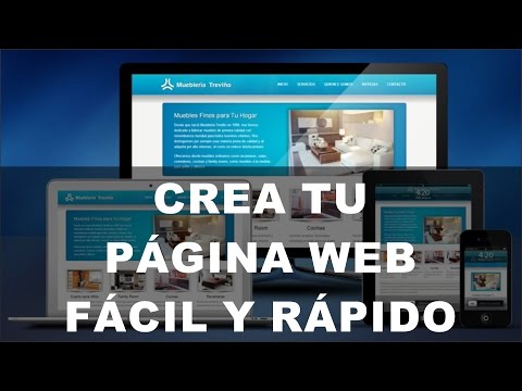 Cómo crear una página web de manera rápida y eficiente. @adndc #adndc
