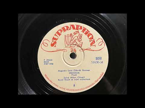1956 MILAN CHLADIL - Granada SUPRAPHON 10