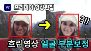 프리미어 기초 - 간단한 영상보정 / 얼굴보정 / 루미트리 lumetri color  Premiere Pro 2024