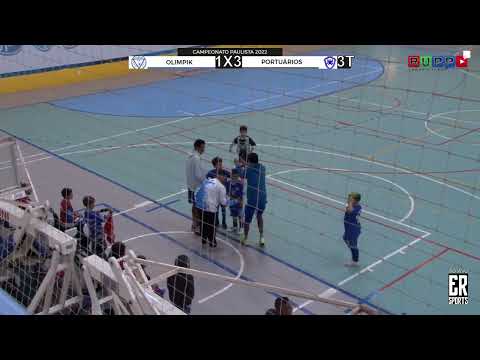 Veja os gols do olimpik pra cima do Portuários pelo sub 8 da federação paulista de futsal