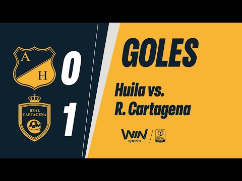 Huila vs. Real Cartagena (goals) | BetPlay Dimayor Tournament 2025-2 | Matchday 8