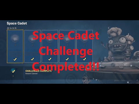 Battle For Neighborville: Space Cadet Challenge Completed!