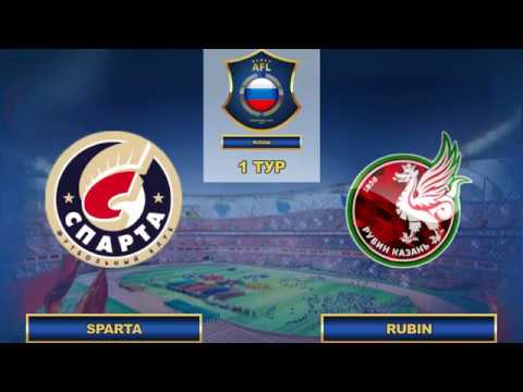 AFL17. Russia. Premier League. Day 1. Sparta - Rubin