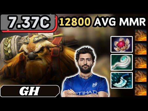 7.37c - Gh EARTHSHAKER Soft Support Gameplay 23 ASSISTS - Dota 2 Full Match Gameplay