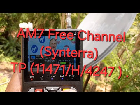 AM 7 Satellite Free channel (Synterra) TP (11471/H/4247 )