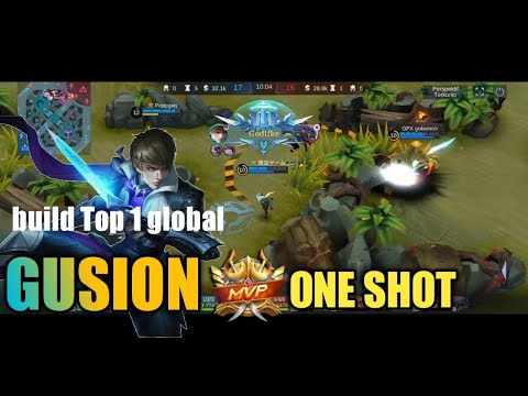 MANIAC!! New Gusion One Shot Build - Build Top 1 Global Gusion ~ MLBB