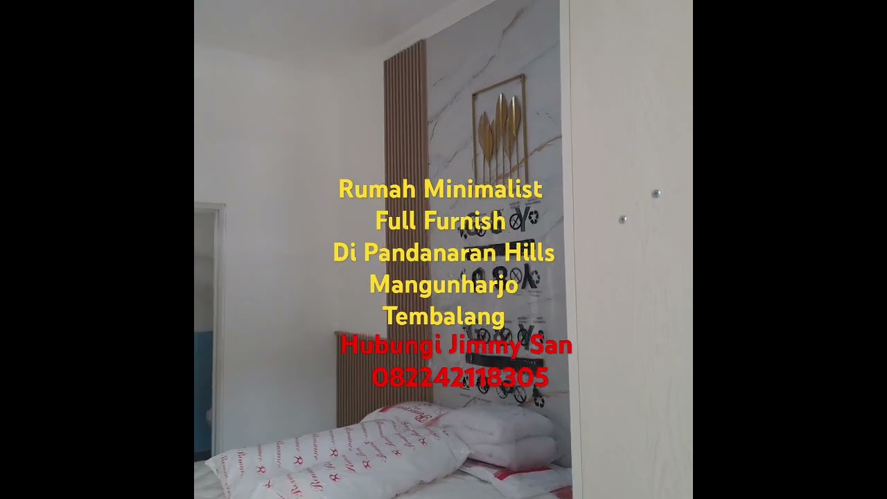 Rumah Minimalis Full Furnish Pandanaran Hills Mangunharjo Tembalang