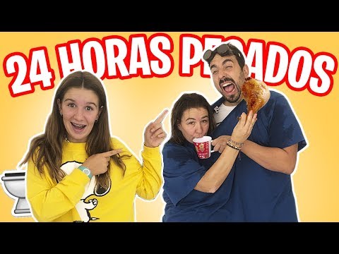 24 horas PEGADOS ¡¡BROMA a mis PADRES!! Estoy LOKA