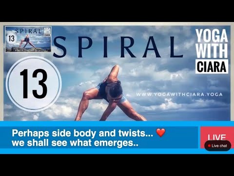 DAY 13 ꩜🌀 : SPIRAL : 14-Day Yoga Journey with Ciara