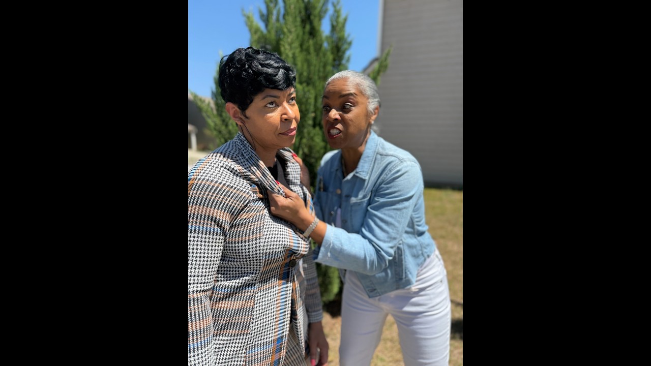 When Natasha tells Rolonda how the meeting went with Mike!