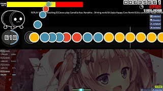 Shining world (A-Style-Happy-Core Remix!!) [It&#39;s a extreme happy world!!!] FC