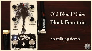 Video thumbnail for Old Blood Noise Endeavors - Black Fountain Delay V3 - No Talking Demo by Borrowing Space