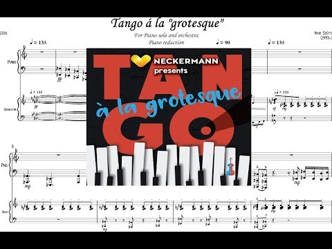 Apor SZÜTS:  Tango á la "grotesque" - (WITH SCORE)