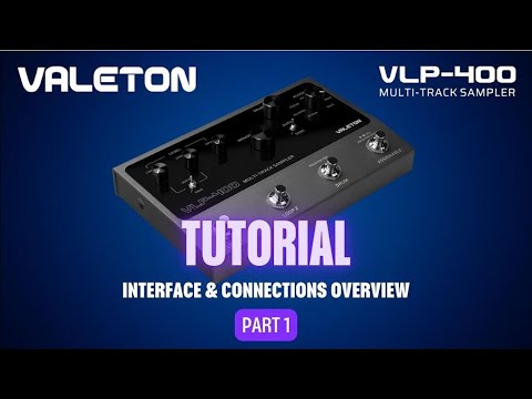 Valeton VLP-400 Multi-Track Sampler & Looper BRAND NEW!! image 4
