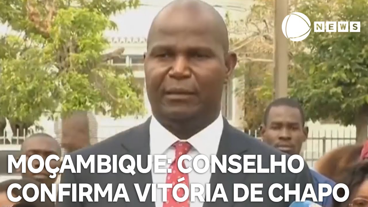 Conselho confirma vitória de Daniel Chapo em Moçambique