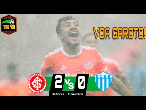 INTERNACIONAL 2  X 0 NOVO HAMBURGO | Melhores Momentos | 08-02-2020