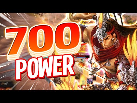 I Got Hou Yi TO 700 POWER in SMITE...