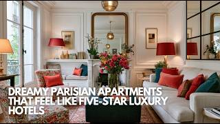 Dreamy Parisian Apartments That Feel Like Five Star Luxury Hotels