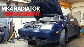 Volkswagen MK4 Radiator Replacement
