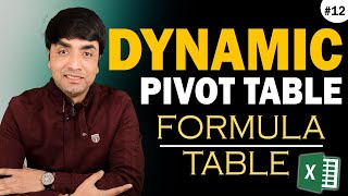 Dynamic Pivot Table | Dynamic Range for a Pivot Table using the Offset Function