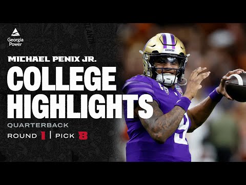 Michael Penix Jr. College Highlights | 2024 NFL Draft | Atlanta Falcons