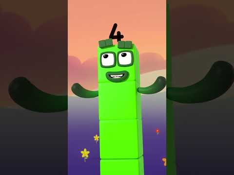 The Whole of Me | Numberblocks COURSE – Level 1, Red (S1 E12) - Kingdom Kids Zone, Little Learners, Shorts - Numberblocks