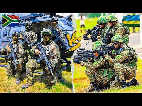 RDF vs SANDF: Ninde Washwanyaguza Undi Hagati y'INGABO ZU RWANDA n'INGABO Z'AFURIKA Y'EPFO Barwanye?
