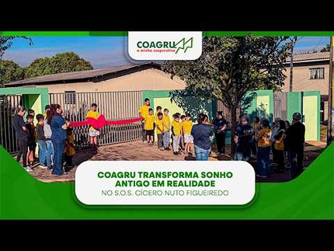 Coagru Informativo - Coagru transforma sonho antigo em realidade no SOS