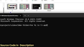 FFMPEG Bulk Batch Processing Command to Convert Entire Directory of MP4 Videos to MP3 Files in CMD thumbnail