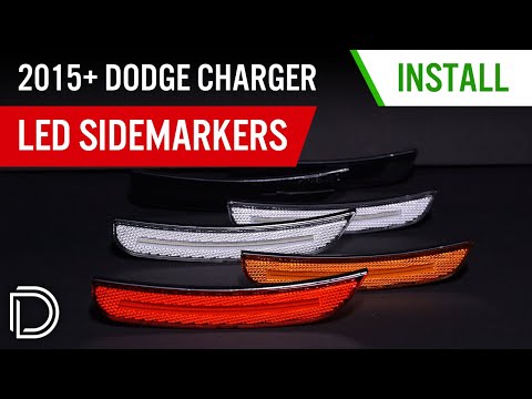 How to Install 2015-2023 Dodge Charger LED Sidemarkers | Diode Dynamics
