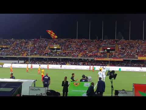 Benevento-Lecce 3-3 (27-8-2018) - Sciarpata