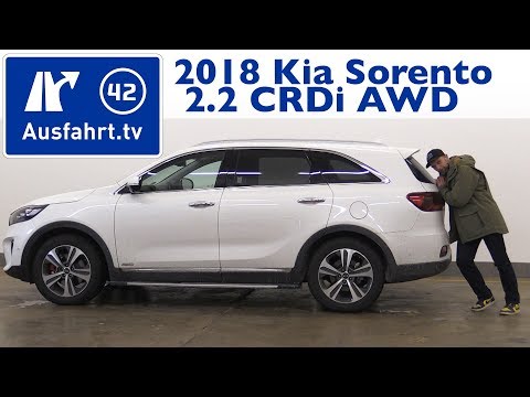 2018 Kia Sorento 2.2 CRDi AWD AT GT-Line  - Kaufberatung, Test, Review