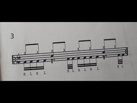 Rod Morgenstein Double Bass Drumming Section Four Nr. A 3, 70 bpm