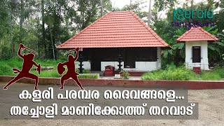 കളരി പരമ്പര ദൈവങ്ങളെ തച്ചോളി മാണിക്കോത്ത് തറവാട് | Kalaripayattu @keralapaitrukam