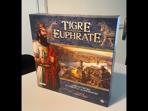 Tigris & Euphrates Unboxing in Uyghur