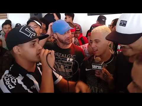 Alves e Naui Vs Nonô e Free   Fodaaaa Batalha do Museu