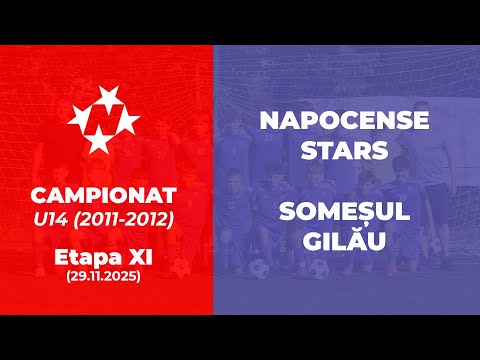 ⚽️ Napocense Stars – Someșul Gilău (Campionat U14/etapa 11 - 29.11.2025)